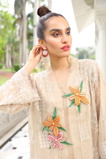 Raga Rivoli Mystique Embroidered Net Gown | RJ'S PRET
