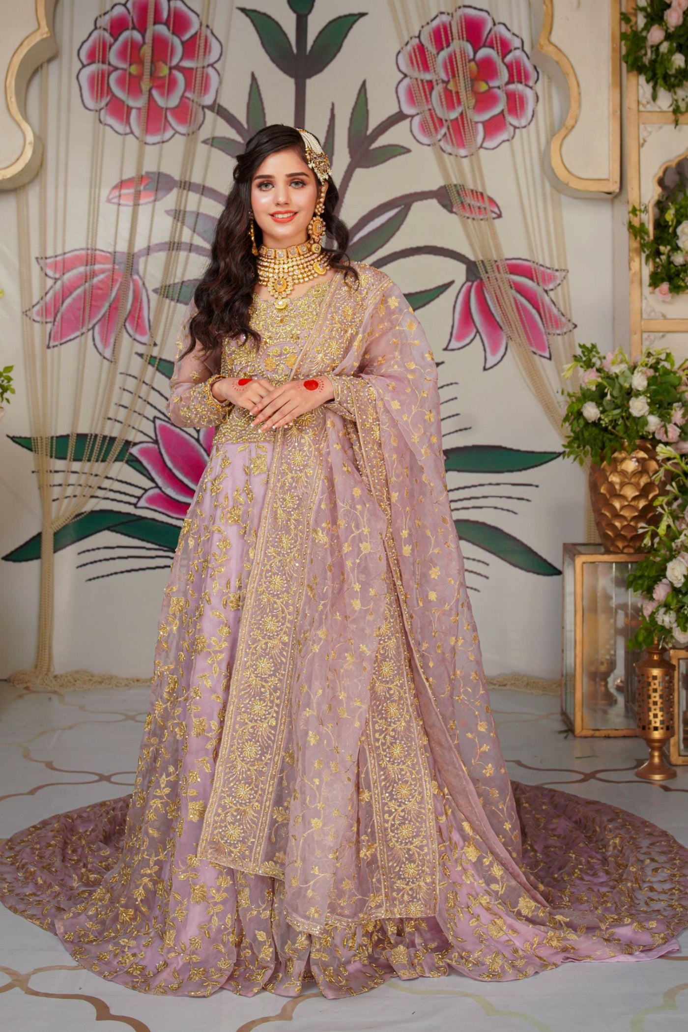 Ghazal Khushi Embroidered Wedding Dress | RJS PRET