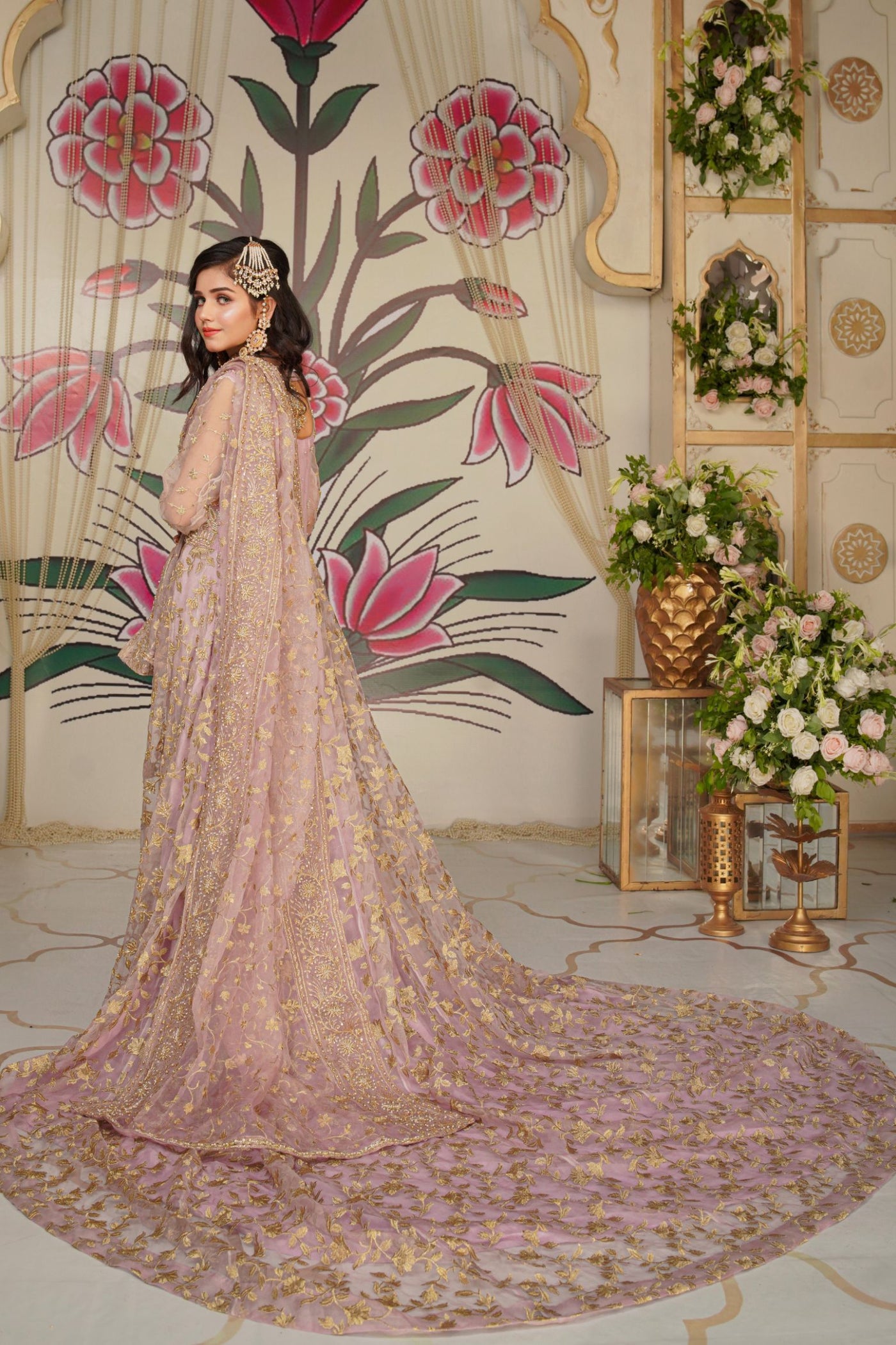 Ghazal Khushi Embroidered Wedding Dress | RJS PRET