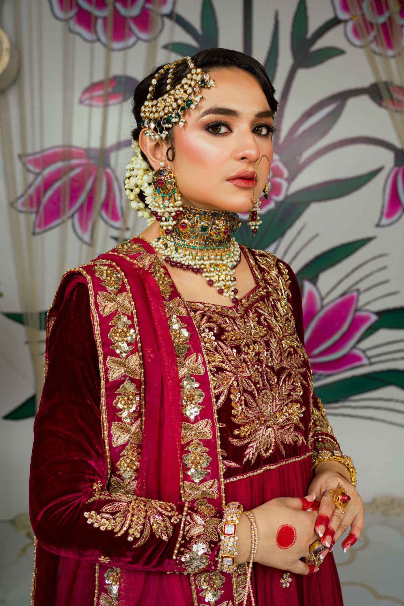 Aafreen Khushi Bridal Peshwas Dress | RJS PRET
