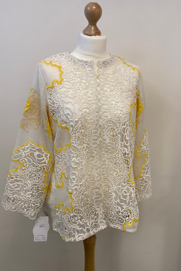 CROCIAD LACE TOP  | CHANTELLE | RJ’S PRET