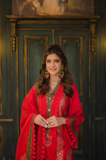 Scarlet Block Kari Red Dress | RJ’s Pret