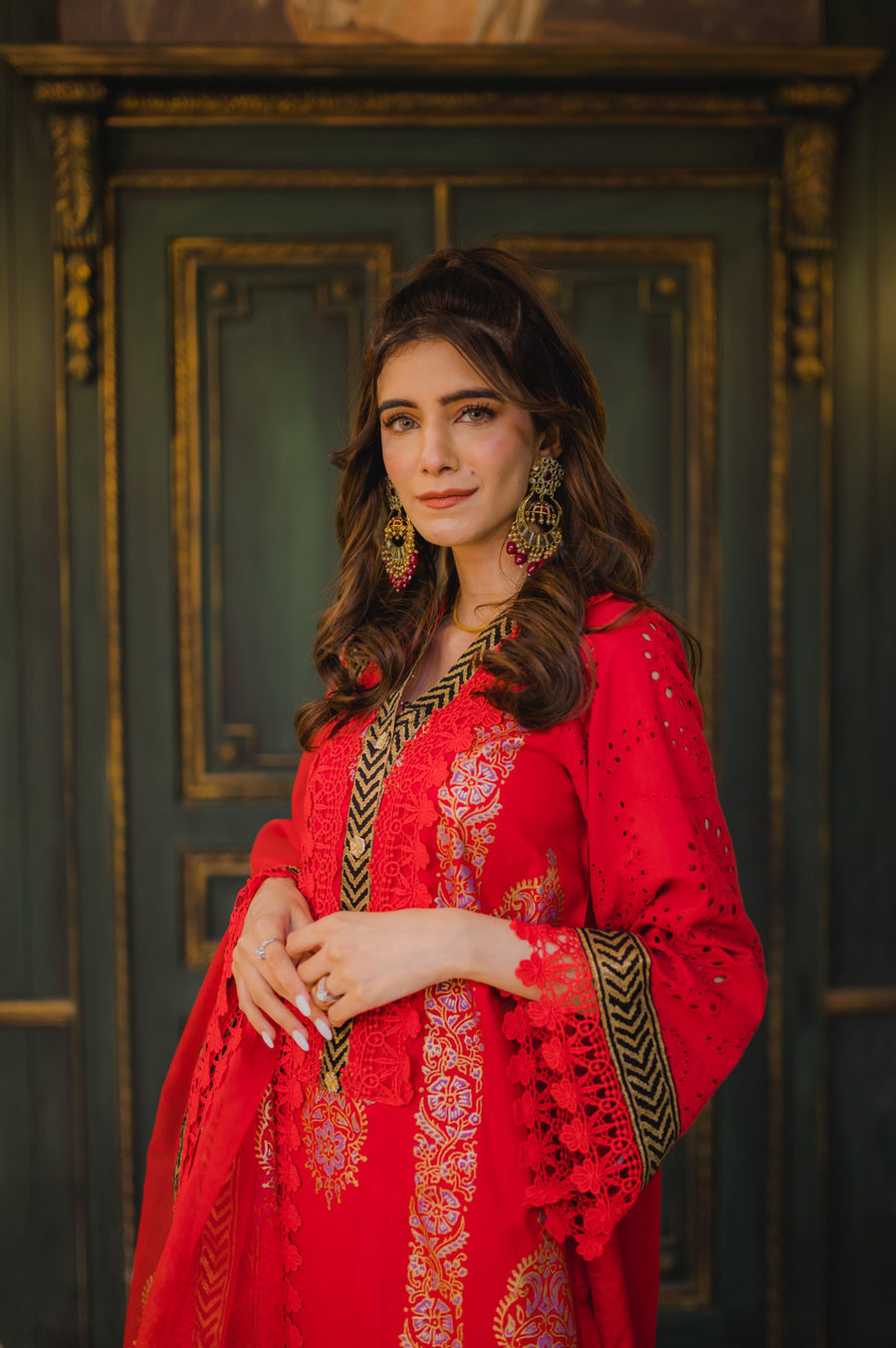 Scarlet Block Kari Red Dress | RJ’s Pret