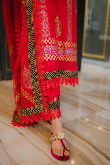 Scarlet Block Kari Red Dress | RJ’s Pret