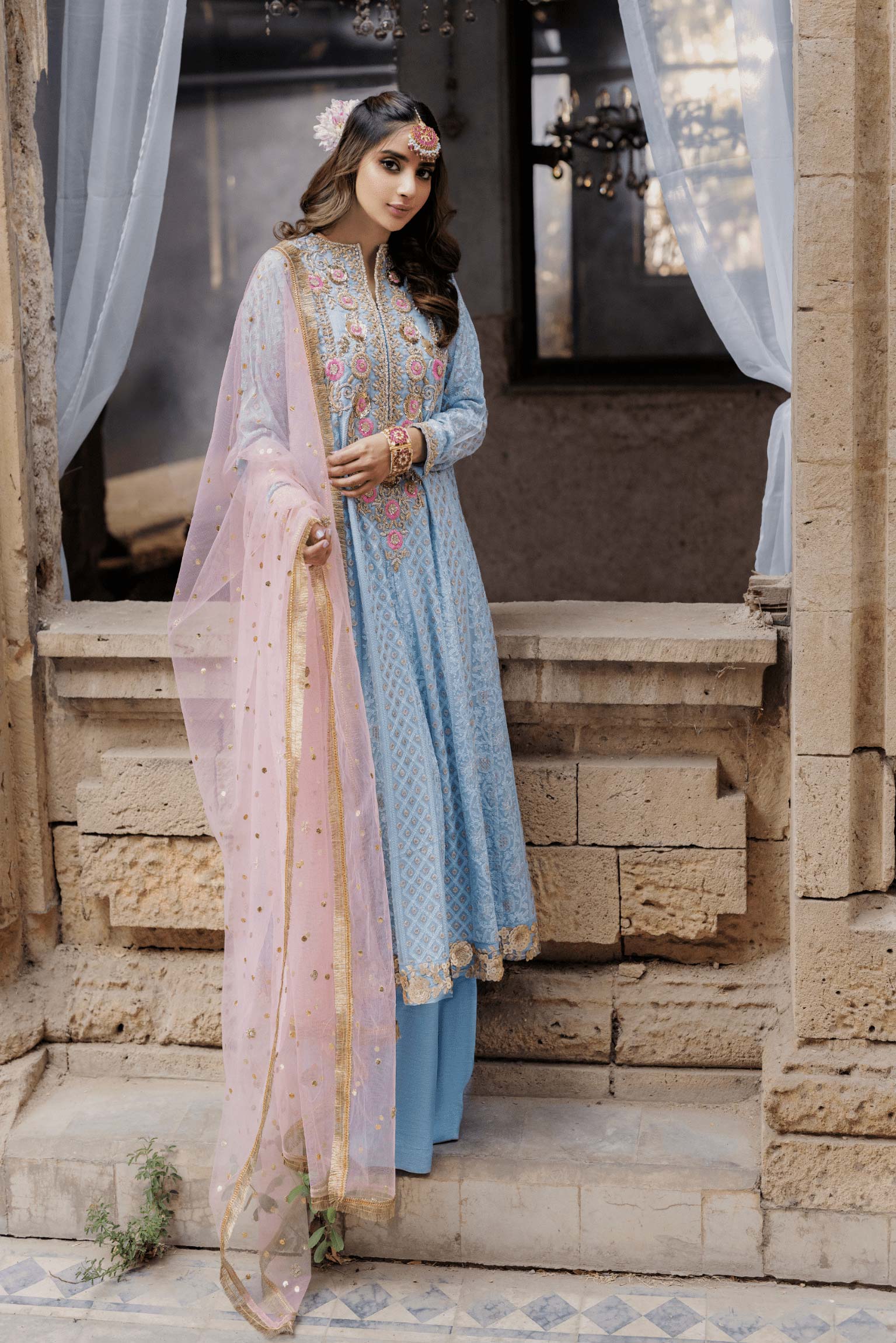 Elegant Blue Heavy Designer Traditional/Festive Special Pakistani Pant  Style Suit - Indian Heavy Anarkali Lehenga Gowns Sharara Sarees Pakistani  Dresses in USA/UK/Canada/UAE - IndiaBoulevard