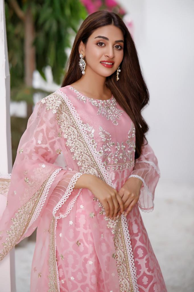 Pastel Pink Kalidaar Peshwas | BLUSH BALLET | BLOOM | RJS PRET