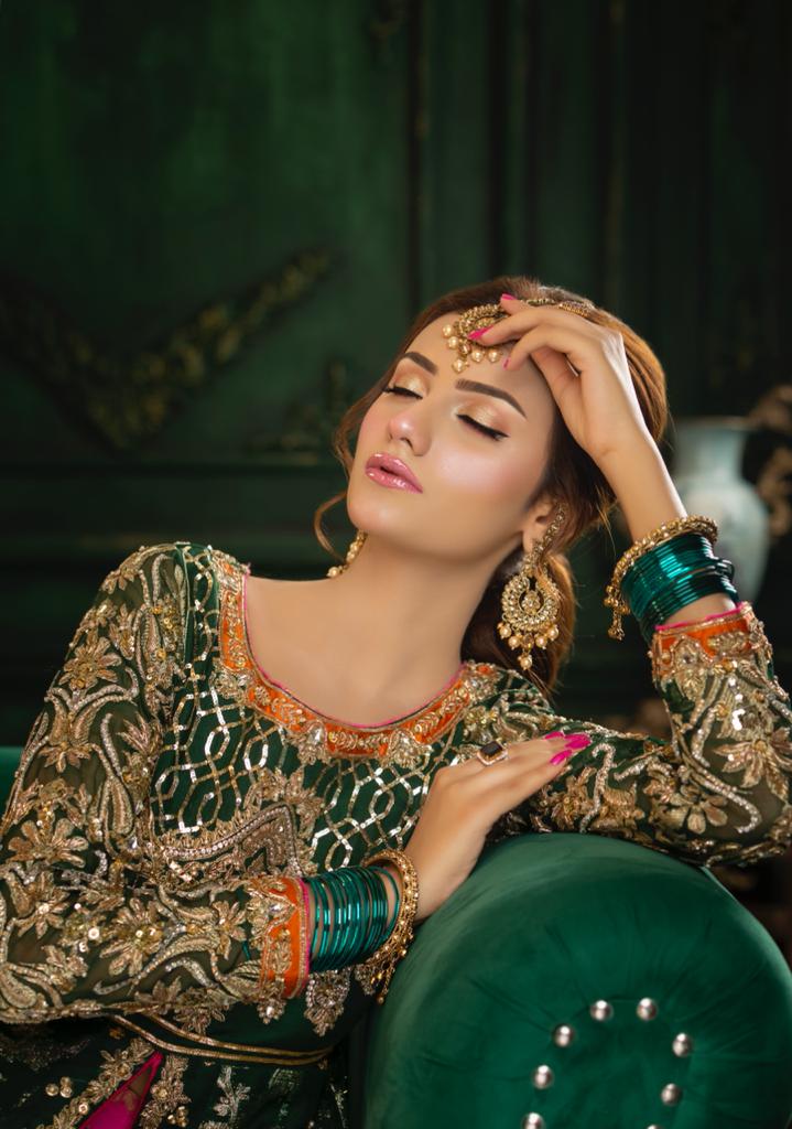 Ronaq | Mehndi Dress | Pakistani Formal Dresses | RJ's Pret Ronaq | Mehndi Dress | Pakistani Formal Dresses | RJ's Pret