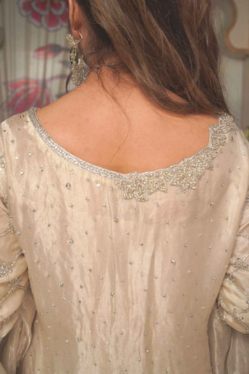 Kohinoor Khushi Swarovski Embroidered Organza Dress | RJS PRET