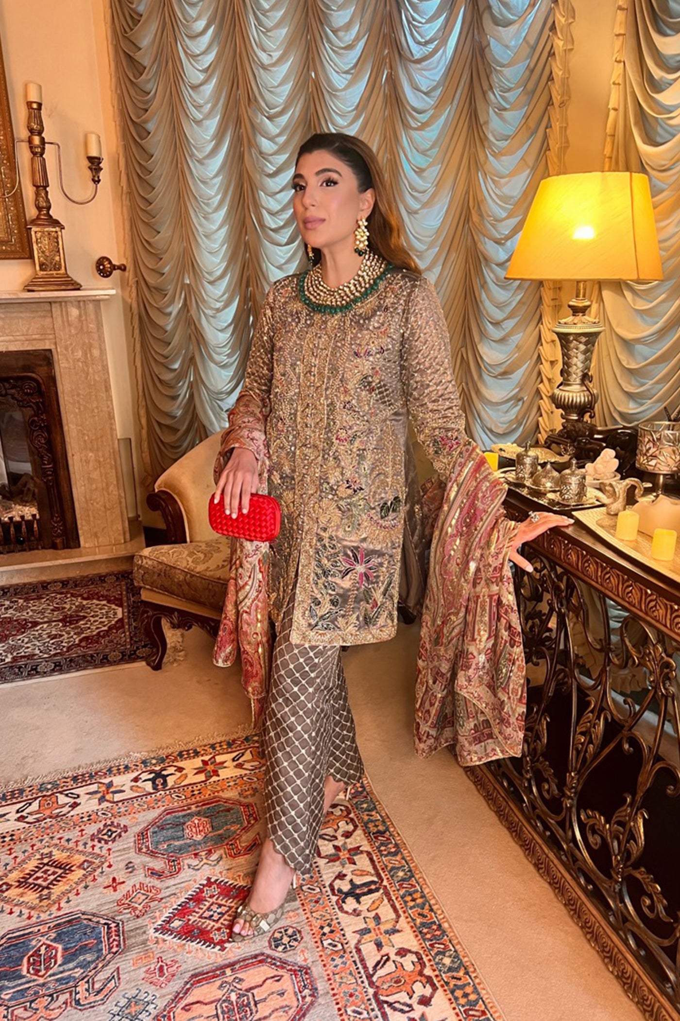 Embroidered Formal Dress | Rosette | Khushi | RJS PRET