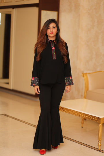 BLACK CORAL TOP | CHANTELLE | RJ’S PRET