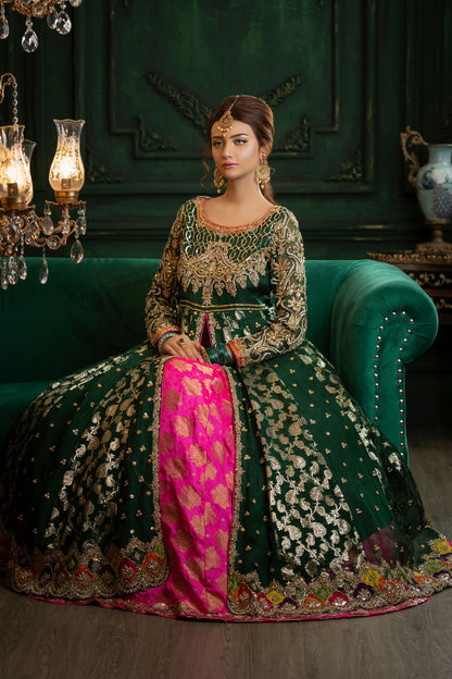 Ronaq | Mehndi Dress | Pakistani Formal Dresses | RJ's Pret Ronaq | Mehndi Dress | Pakistani Formal Dresses | RJ's Pret
