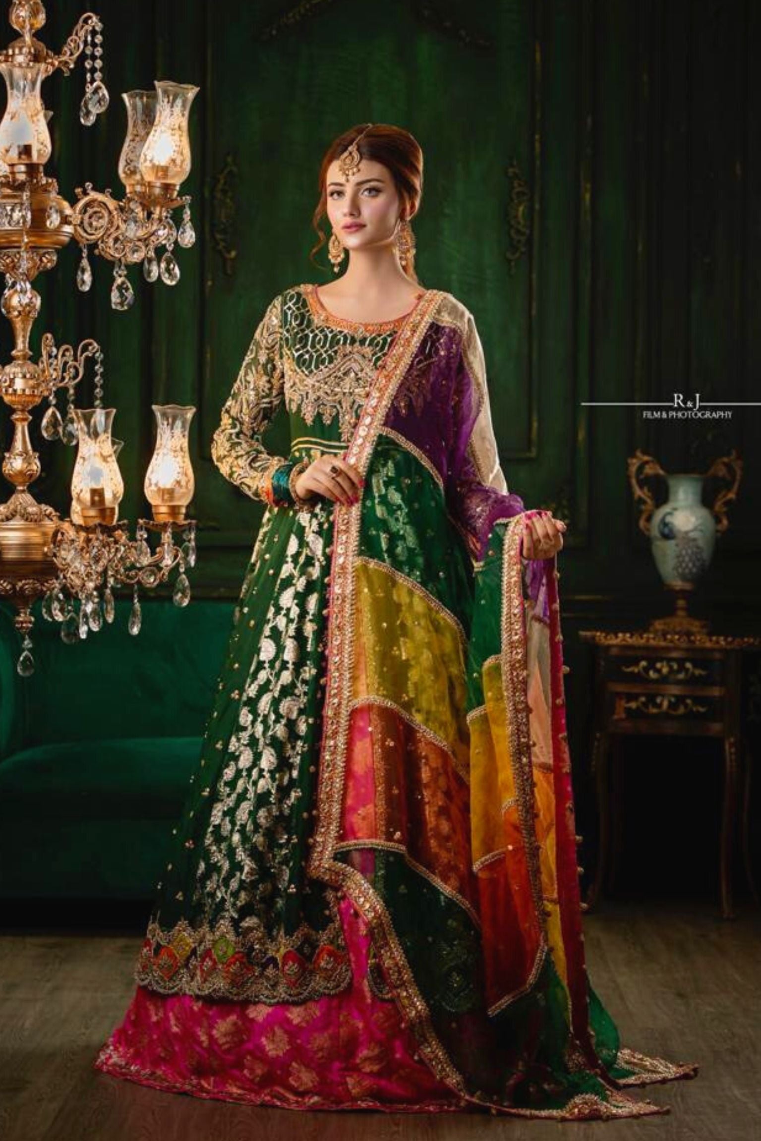 Ronaq Mehndi Dress Pakistani Formal Dresses RJ's Pret