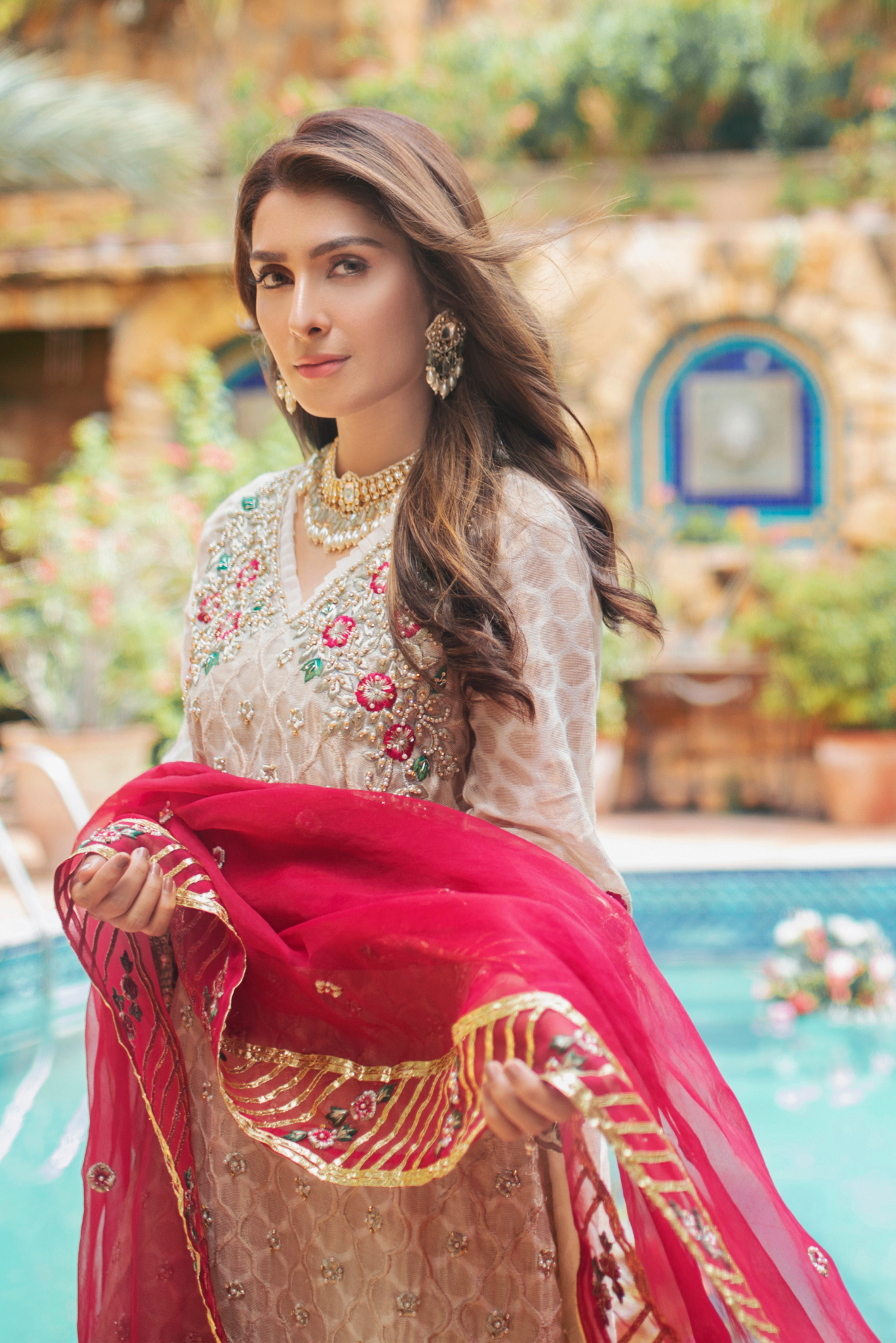 Naubahar Shadmani Luxury Embroidered Formal Dress | RJ’S PRET