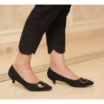 BLACK EMBROIDERED PANTS | RJ’S PRET
