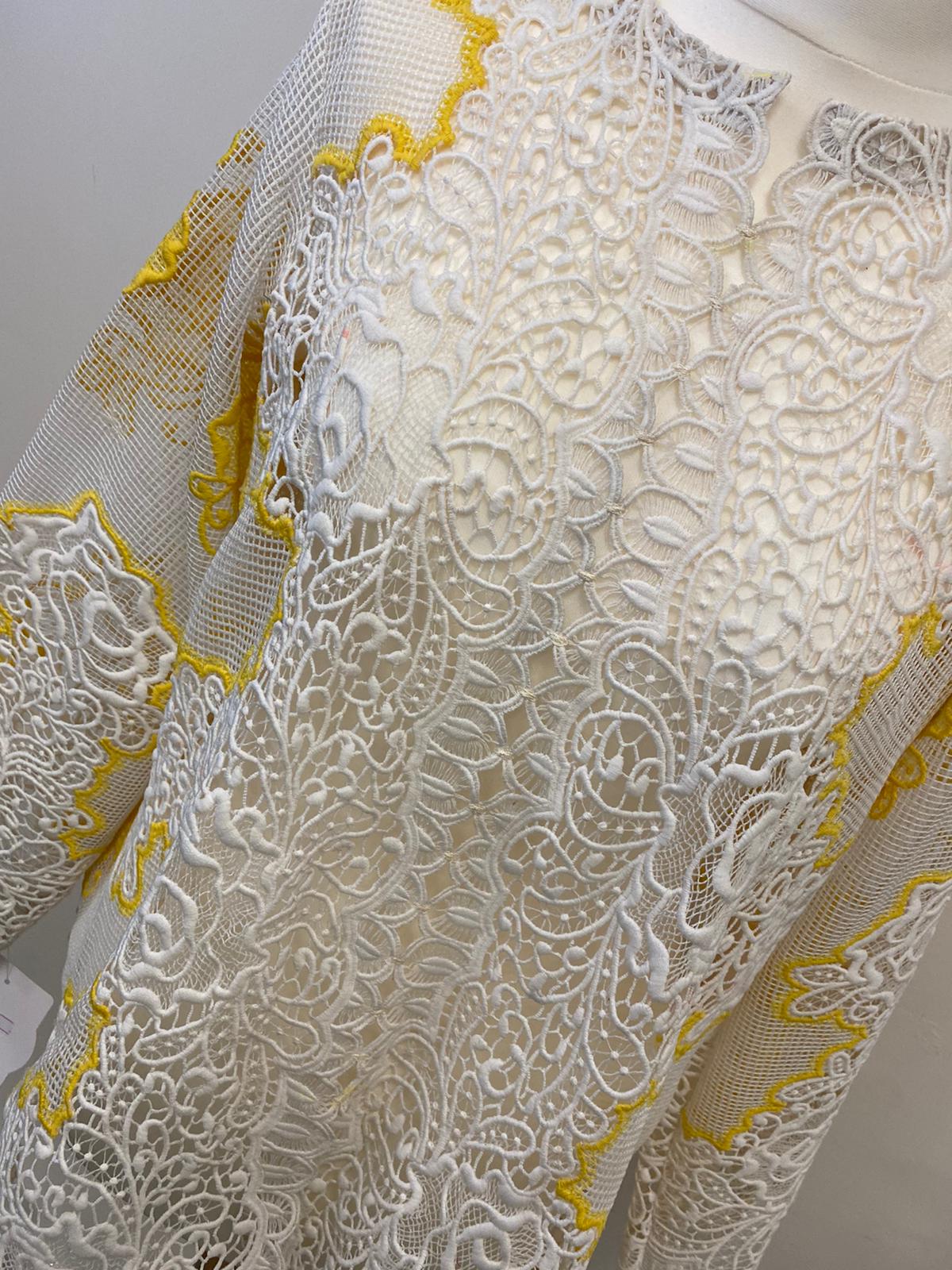 CROCIAD LACE TOP  | CHANTELLE | RJ’S PRET
