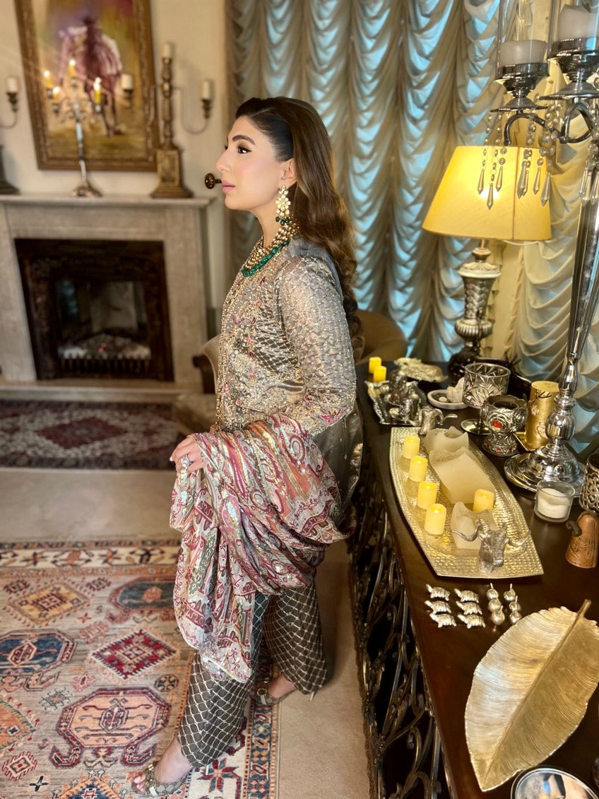 Embroidered Formal Dress | Rosette | Khushi | RJS PRET