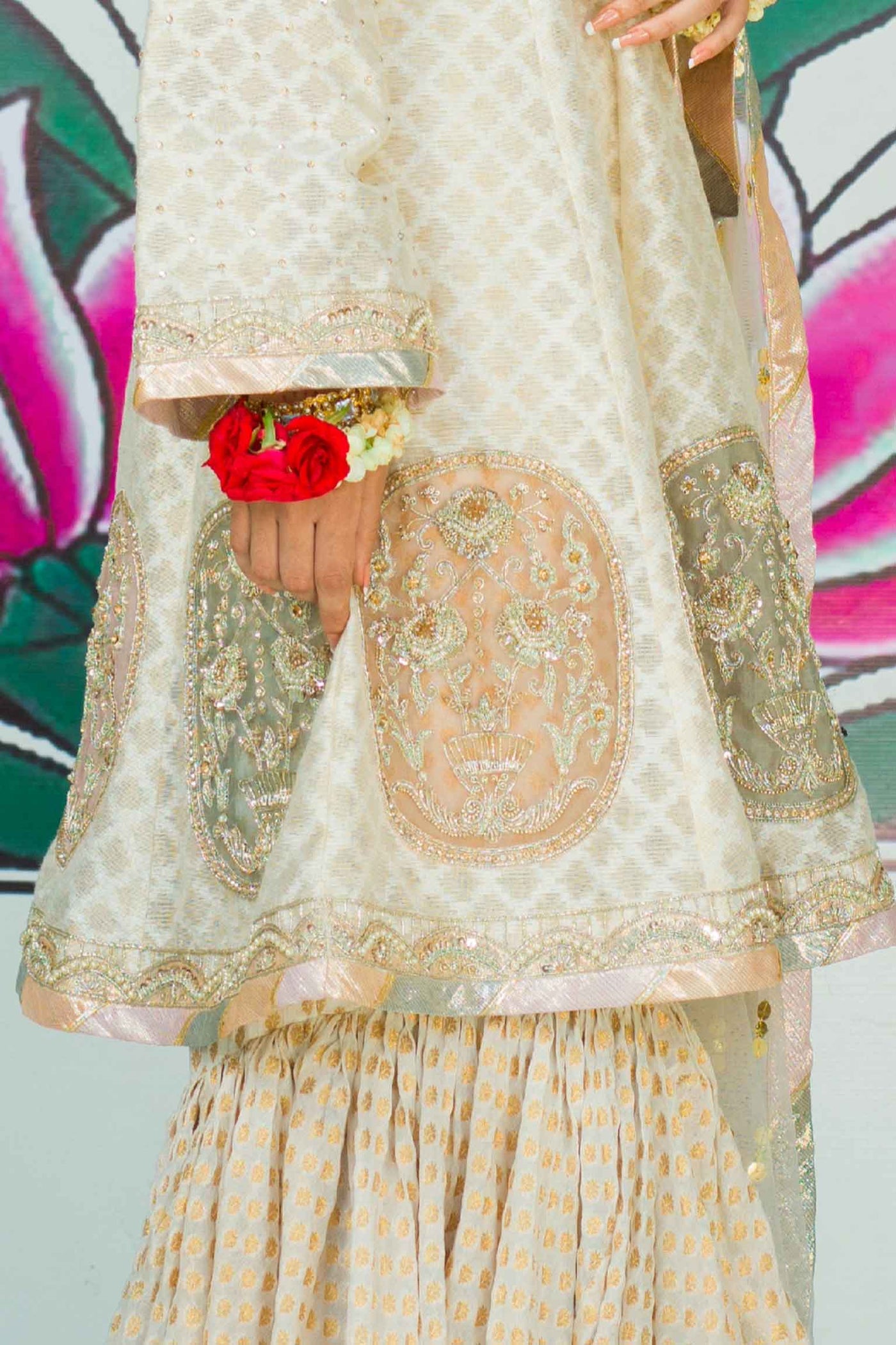 Kashish Khushi Peplum Gharara Wedding Dress | RJS PRET